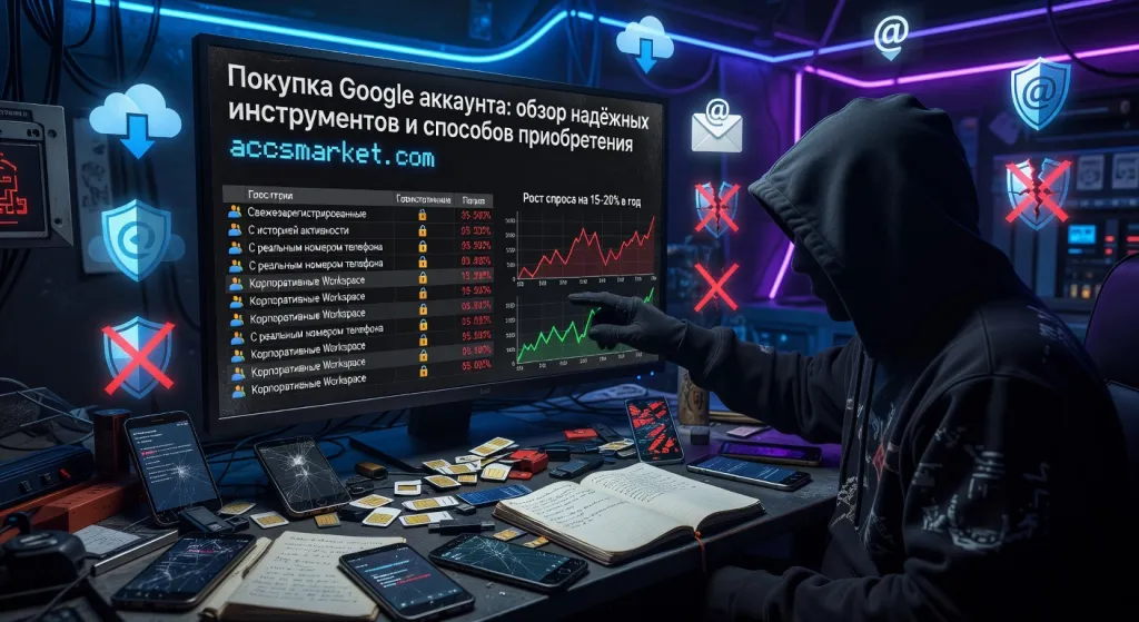 Покупка Google аккаунта: обзор надёжных инструментов и способов приобретения